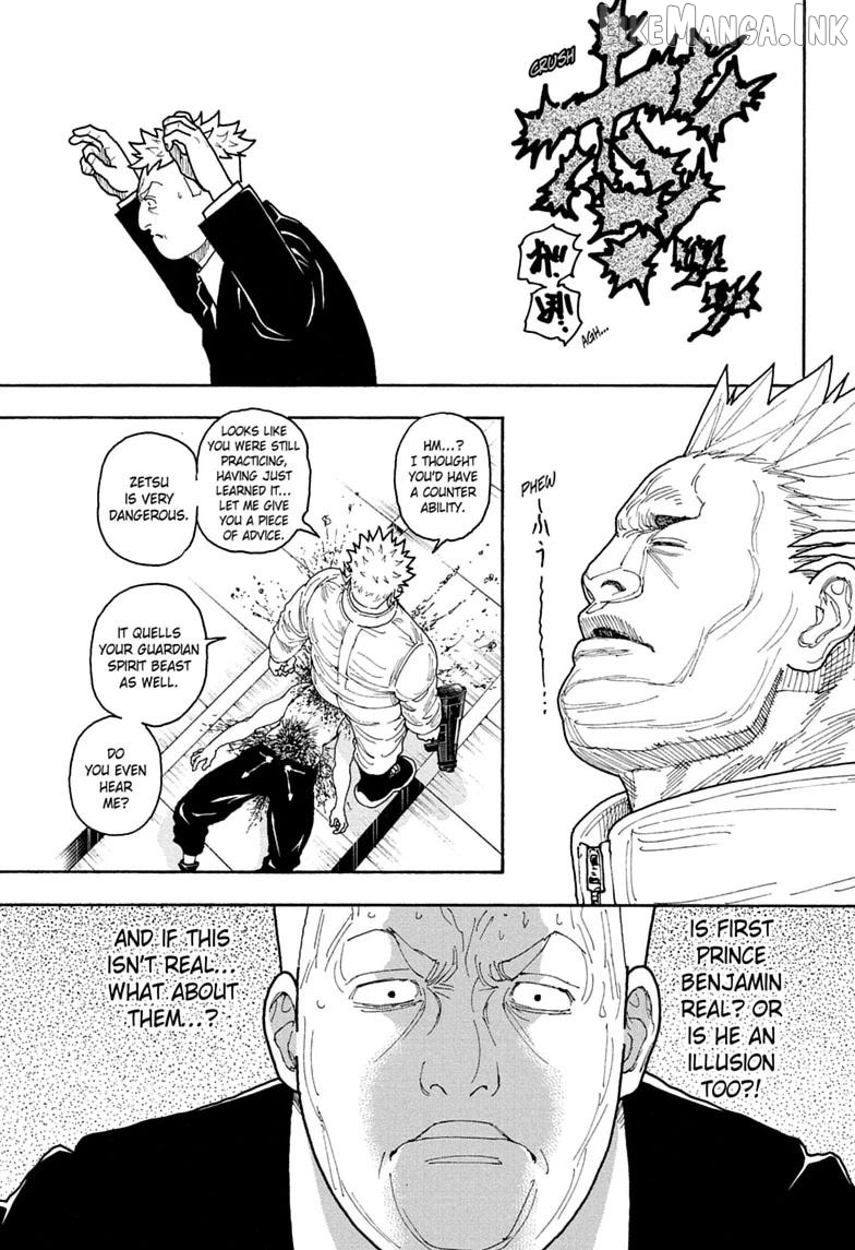 Hunter x Hunter, Chapter 417 image 03